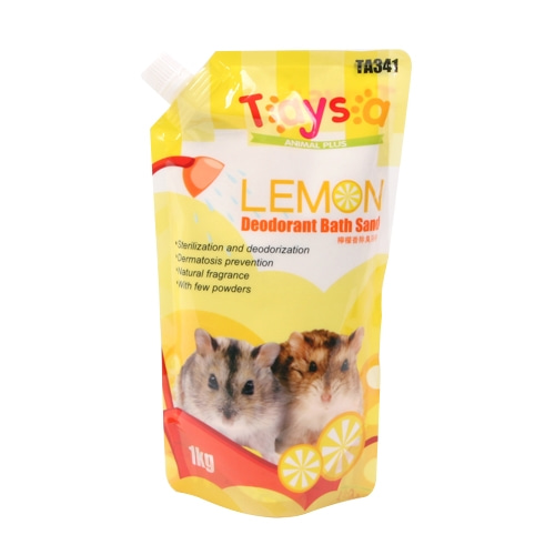 TAYSA 햄스터목욕용품 모래 1kg 레몬향 TA341